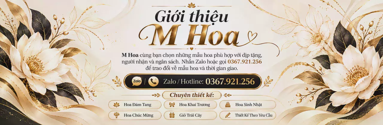 Ảnh bìa Shop hoa tươi Phường Long Thuận Đồng Tháp - Để lời nhắn thêm dịu dàng